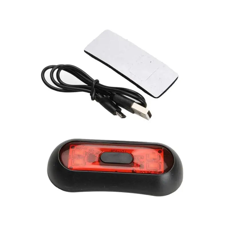 Luces Para Casco Bike Taillight Motorcycle Bicycle Helmet Safety Signal Warning Rear Lamp Waterproof Moto Helmet LED Light
