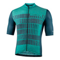 Nalini BAS WOOL GRAVEL Men's Cycling Jersey (Aquamarine/Navy Blue) S, M