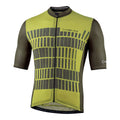 Nalini BAS WOOL GRAVEL Men's Cycling Jersey (Olive Green/Light Green) S, M, 2XL