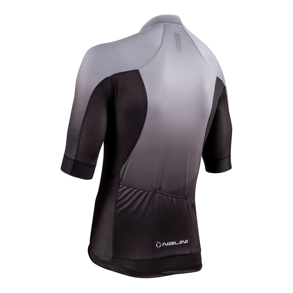 Nalini BAS SPEED Men's Cycling Jersey (Black/Grey) 2XL