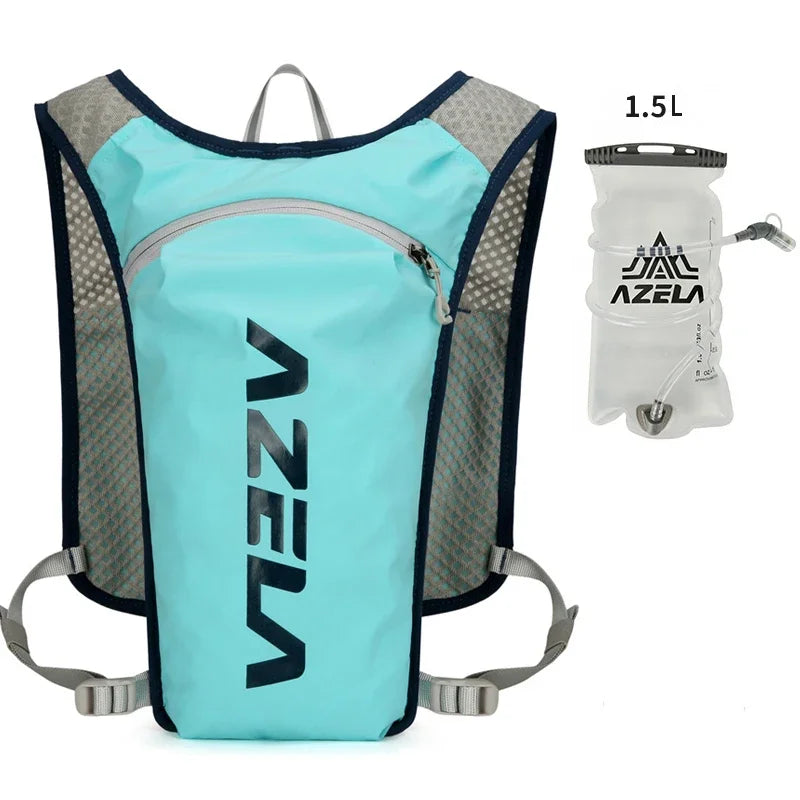 5L Running Hydration Vest Backpack Lightweight Jogging Pack 1.5L Water Bladder Bag Daypack for Hiking Trail Cycling Marathon