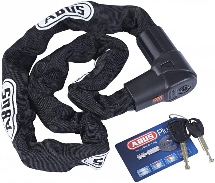 ABUS CITYCHAIN 1010/110-9MM hex BK (3.7′) (12042)