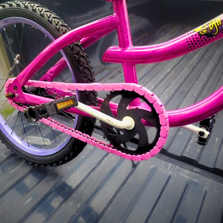 Pink Chain Caps