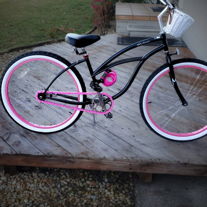 Pink Chain Caps