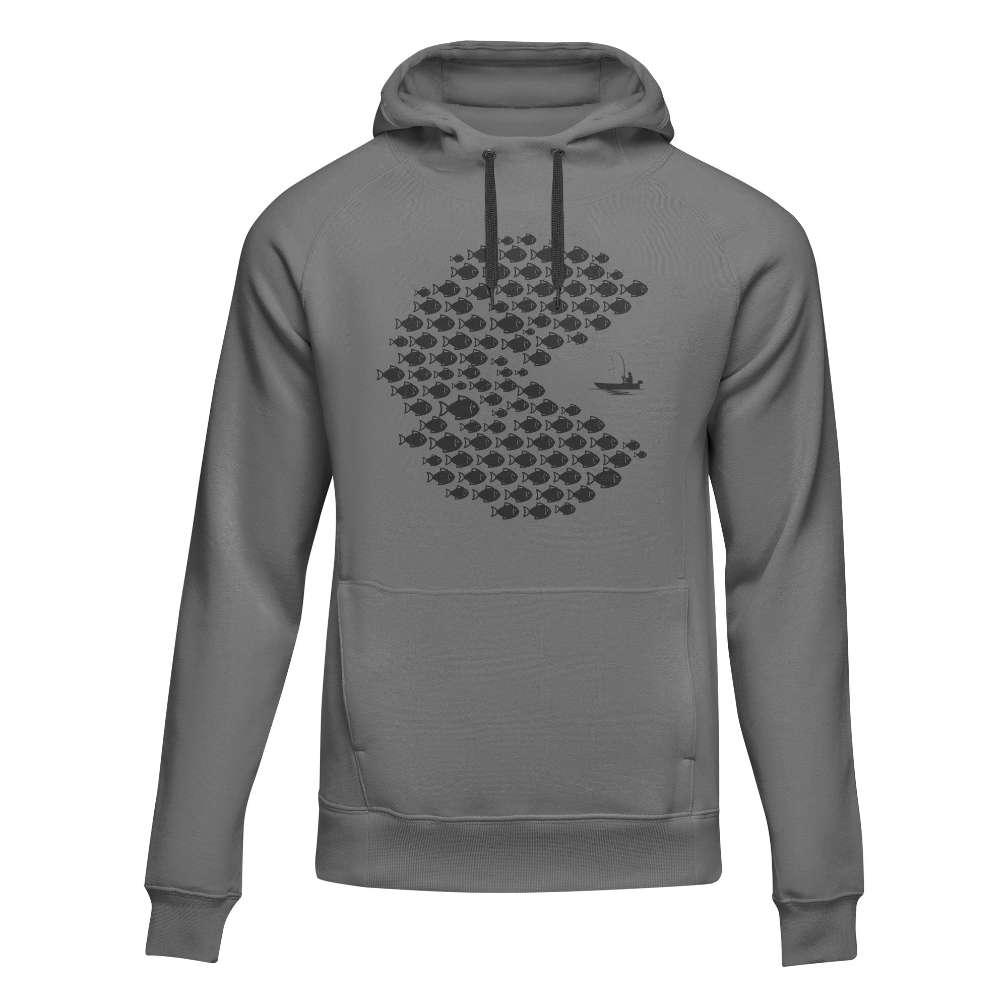 Fishing Pacman Style Unisex Hoodie