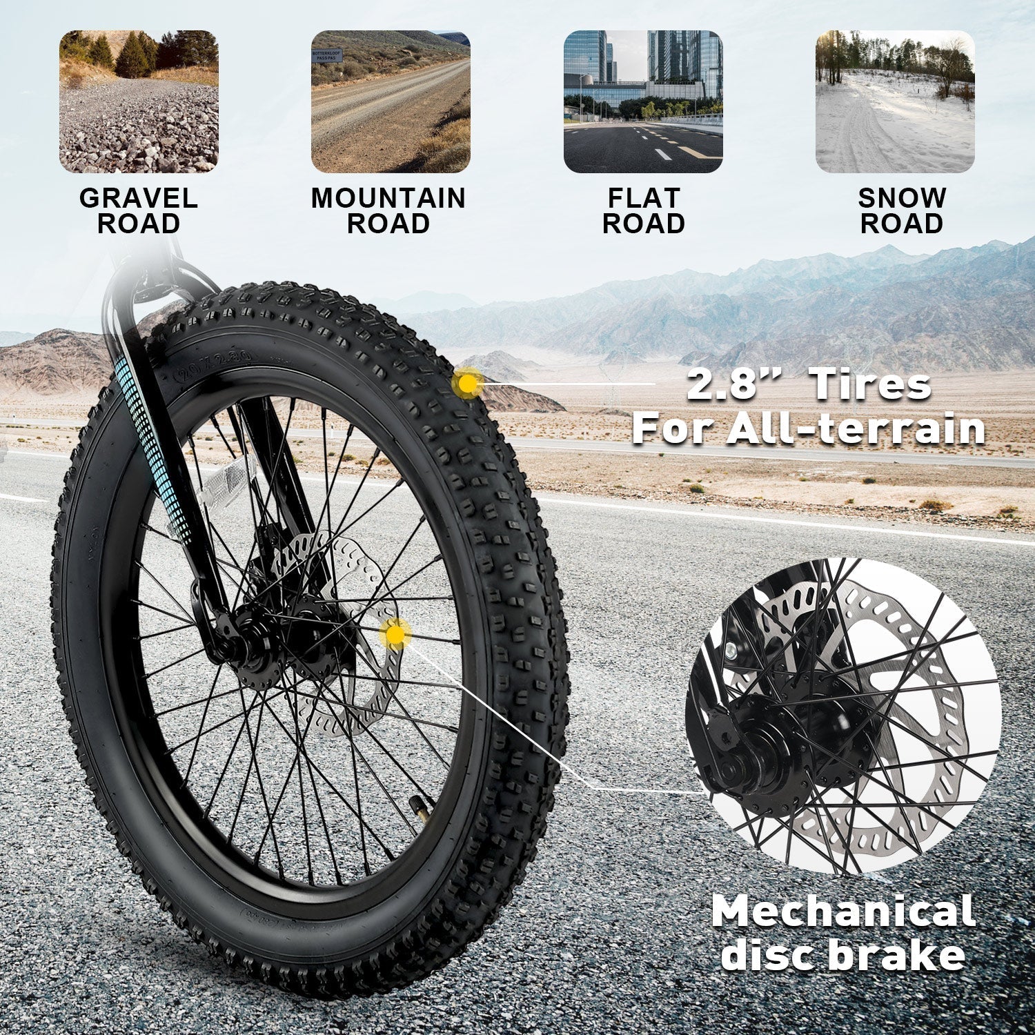 Glerc 24" Mountain Bike For Beginner - Mars