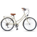 AVASTA Astrid 26-inch 6-Speed Step-Through Cruiser Bike