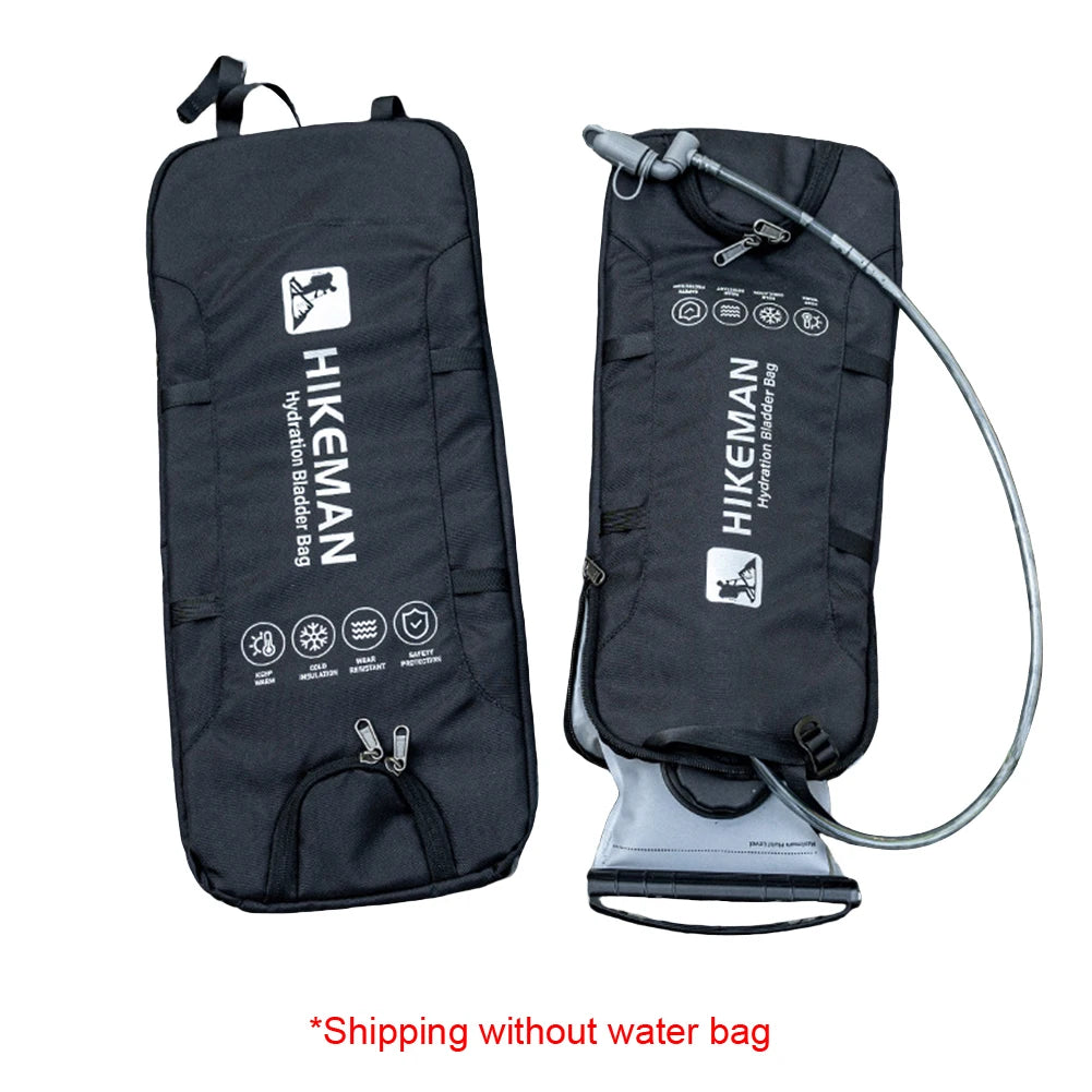 Insulated Cooler Bag for 1-2L & 2-3L Water Bladder Water Resistant Hydration Bladder with 600D Oxford Fabric for Hiking Cycling