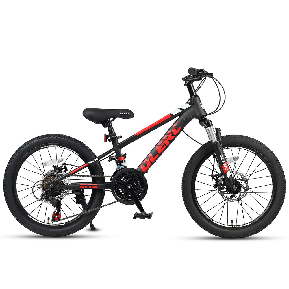 Glerc Skyline 20-inch Kids’ Mountain Bike — 21-Speed