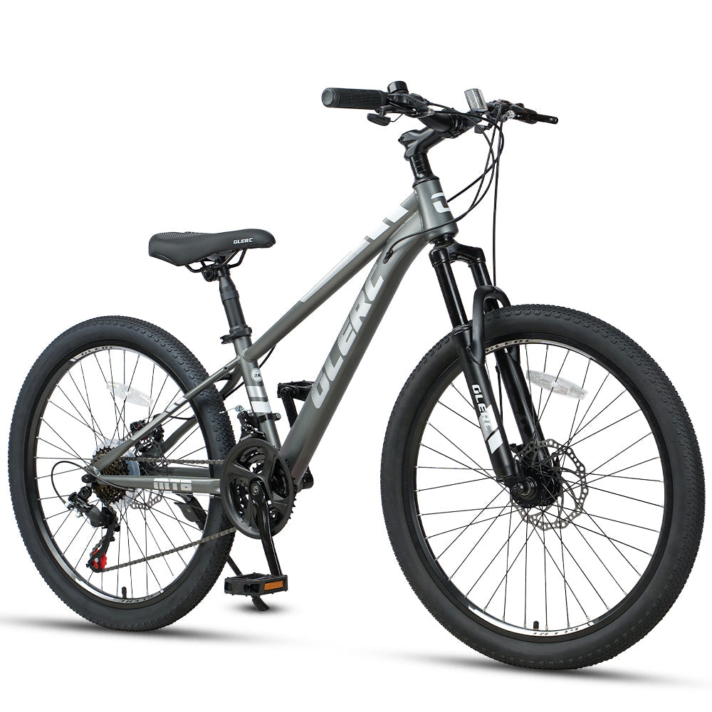 Glerc 24" Kids 21-Speed MTB with Disc Brakes - Skyline