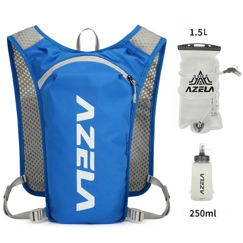 5L Running Hydration Vest Backpack Lightweight Jogging Pack 1.5L Water Bladder Bag Daypack for Hiking Trail Cycling Marathon