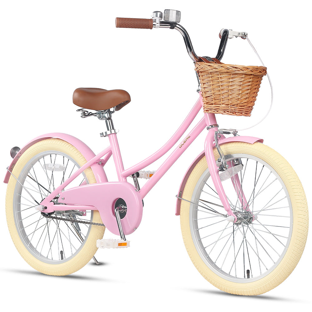 Glerc 20" Kids Bike For Ages 7-13 with Basket - Little Molly