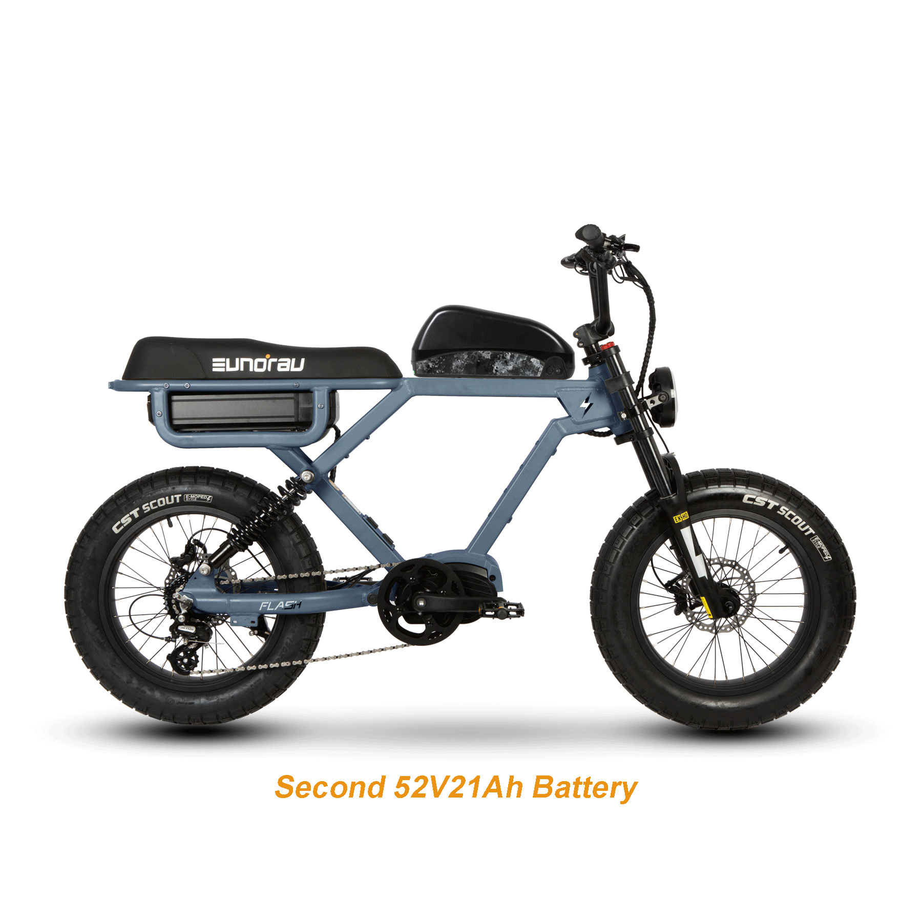 EUNORAU 52V21Ah Secondary Battery for FLASH Ebike