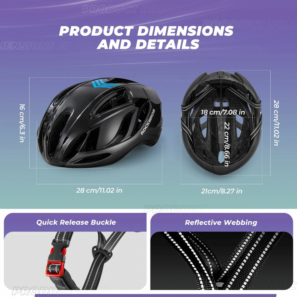 ROCKBROS Ultra-Light Bike Helmet Maximum Protection Ultimate Comfort