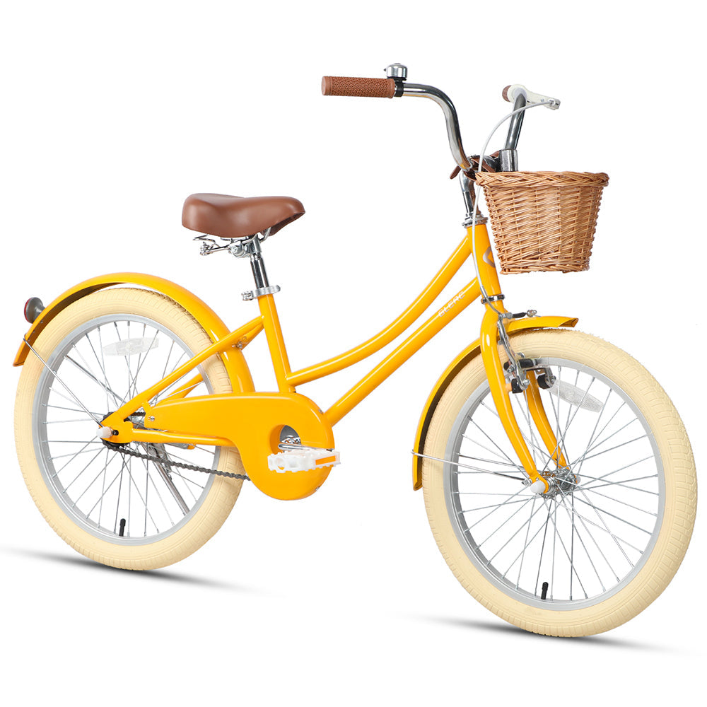 Glerc 20" Kids Bike For Ages 7-13 with Basket - Little Molly