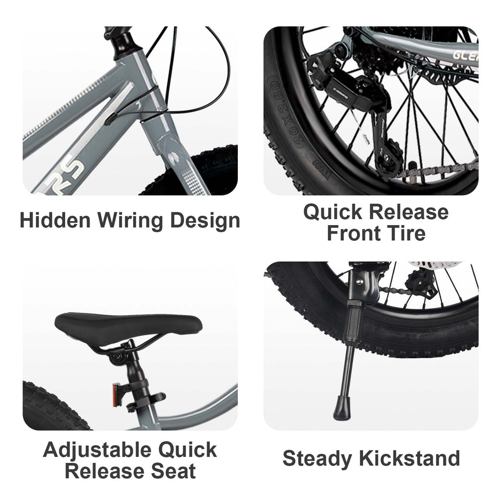Glerc 24" Mountain Bike For Beginner - Mars