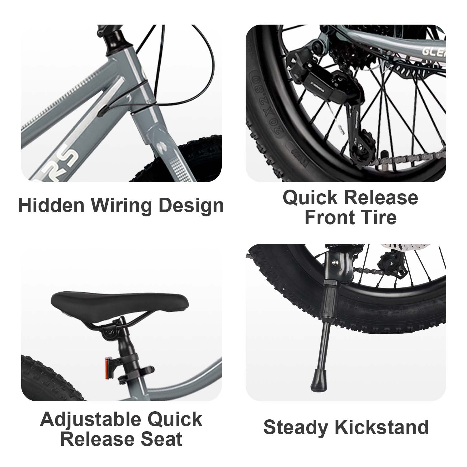 Glerc 24" Mountain Bike For Beginner - Mars