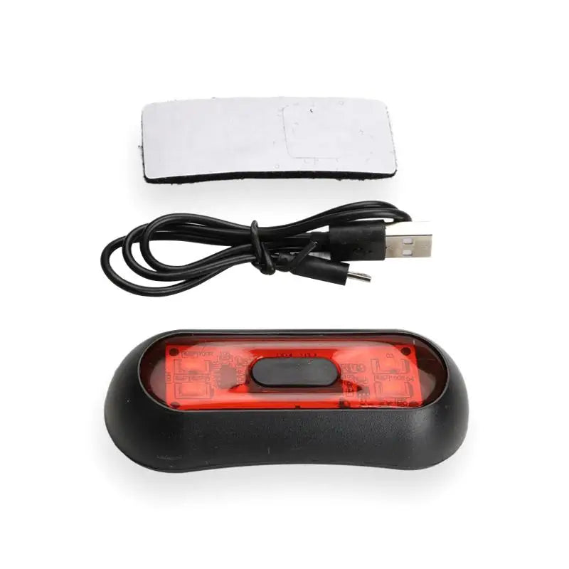 Luces Para Casco Bike Taillight Motorcycle Bicycle Helmet Safety Signal Warning Rear Lamp Waterproof Moto Helmet LED Light