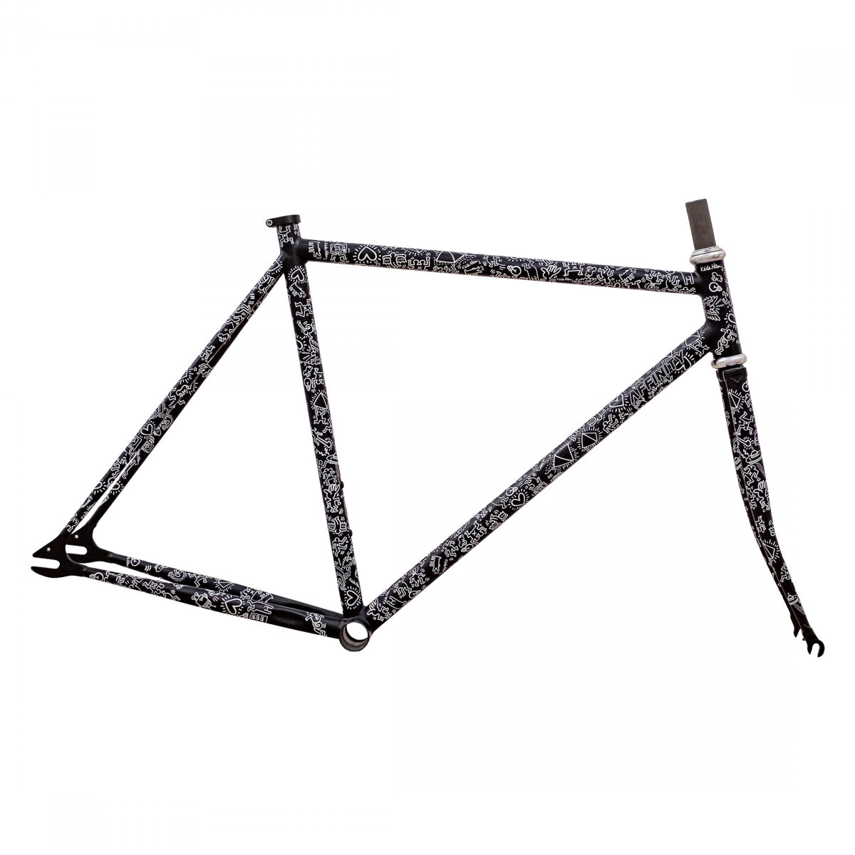 Frame Affinity Metro Keith Haring Bk/Wh Xl W/Fork