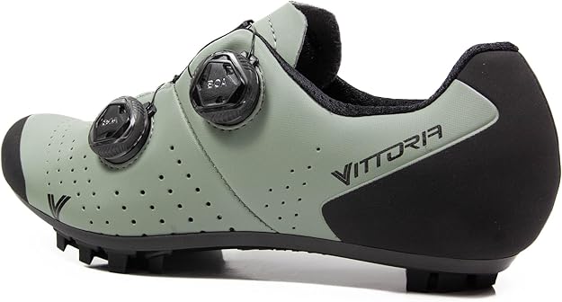Vittoria KOM MTB Cycling Shoes - Celeste Green/Black