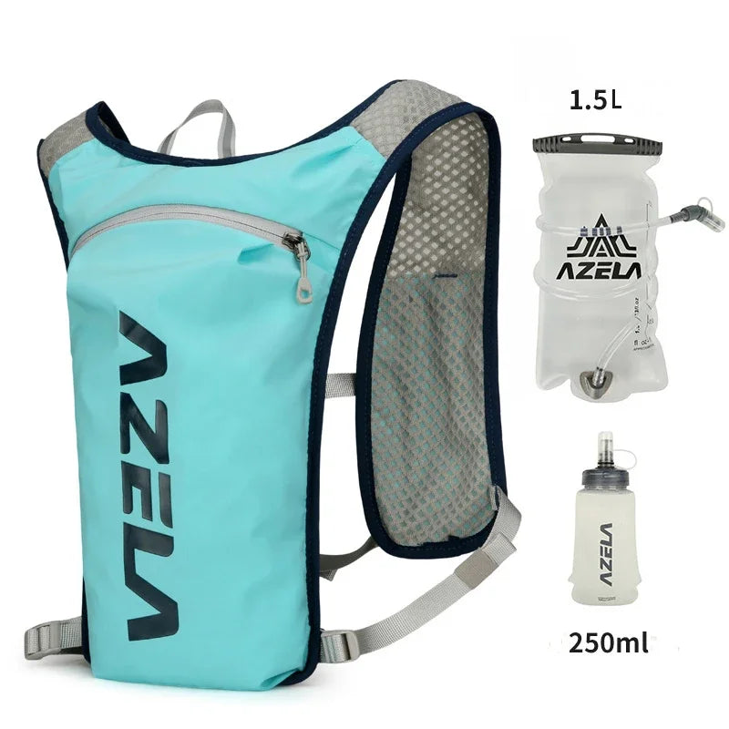5L Running Hydration Vest Backpack Lightweight Jogging Pack 1.5L Water Bladder Bag Daypack for Hiking Trail Cycling Marathon