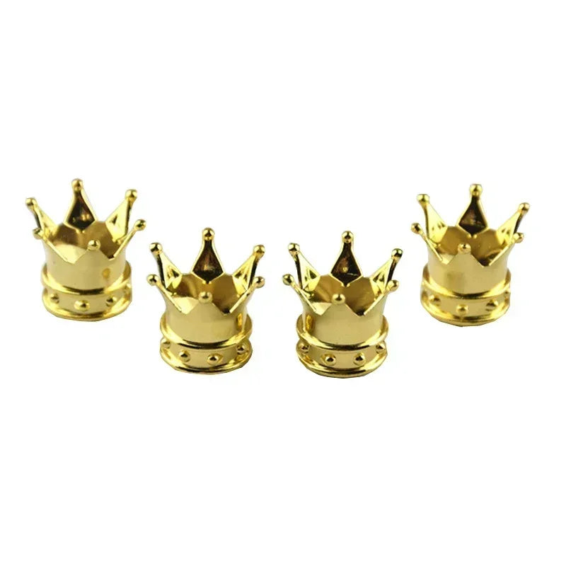 Bicycle Tire Valve Caps Set of 4 Universal Air Valve Covers for Cars Trucks Bikes Cycling Accessories