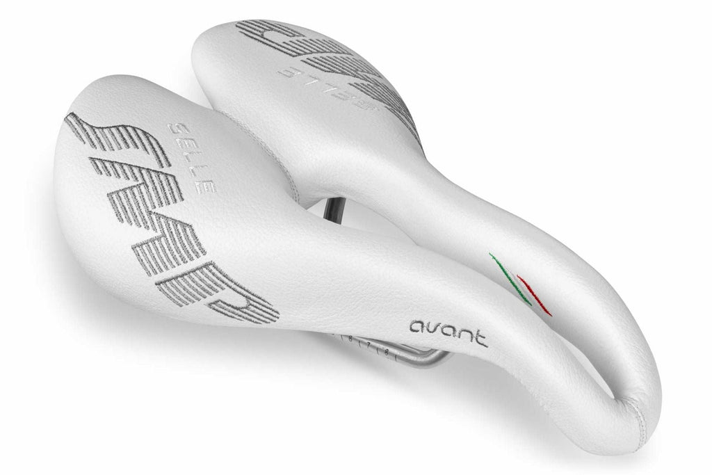 Selle SMP Avant Saddle with Stainless Steel Rails (White)