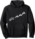 Mountain Bike Bicycle Reindeer Christmas Cycle unique sport Pullover Hoodie