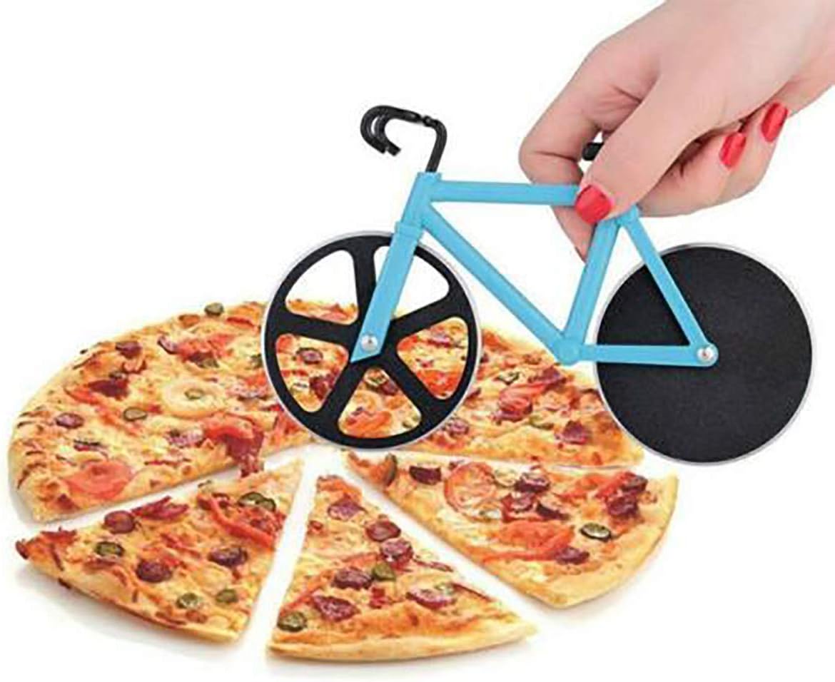 Bicycle Pizza Cutter (Yellow)