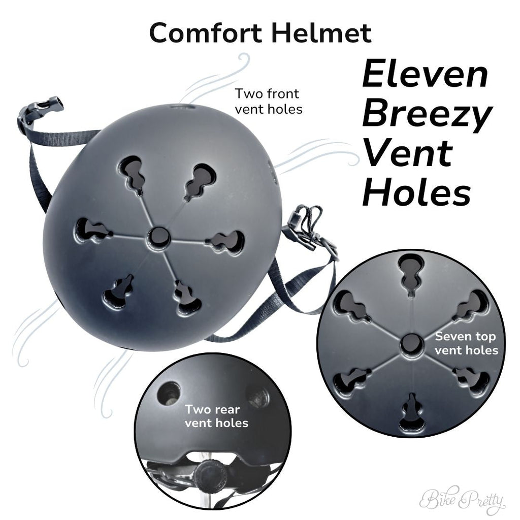 Straw Hat Bike Helmet - Comfort