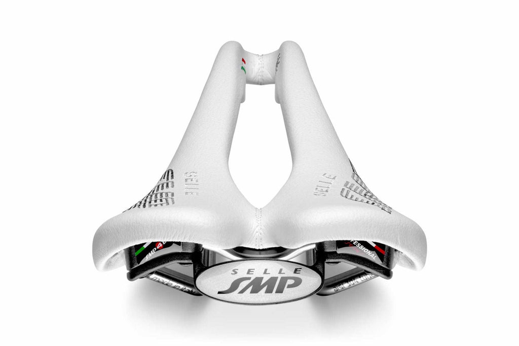 Selle SMP Blaster Saddle with Steel Rails (White)