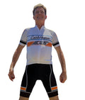 Cable Huston AEOLUS Endurance Sport Cycling Jersey, White (Medium)