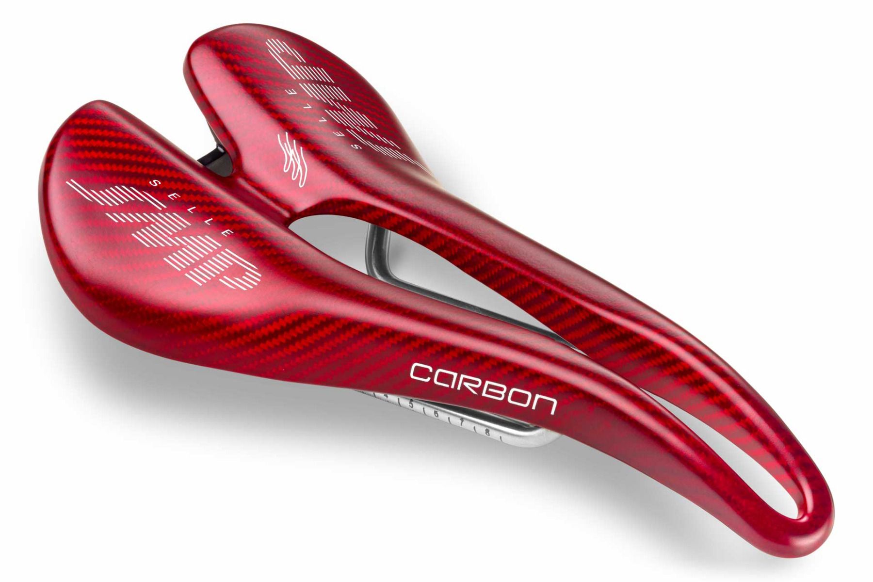Selle SMP Carbon Saddle (Red) ZSTRCARBONR