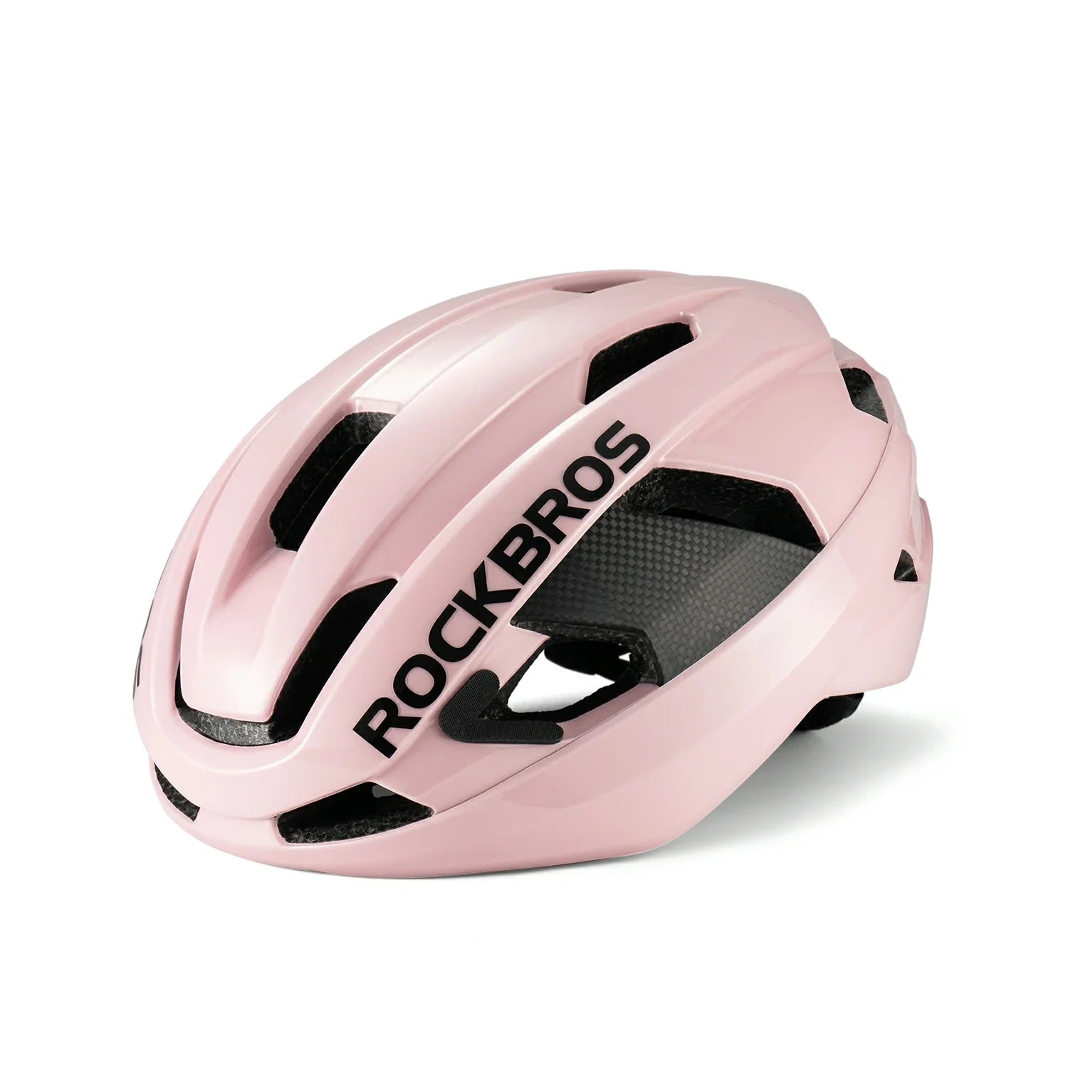 Carbon Fiber Cycling Helmet Antibacterial Lining Ventilated Adjustable Fit 3D-GRID