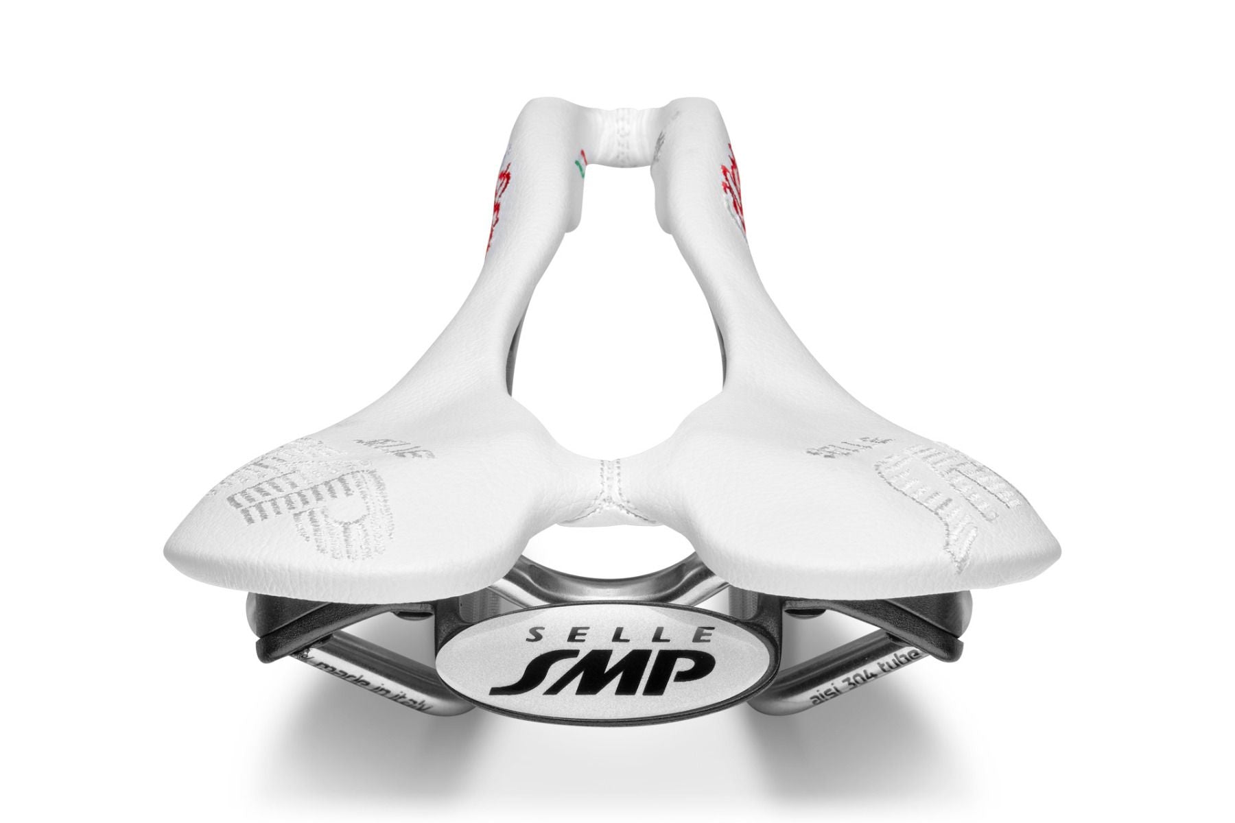 Selle SMP F20C s.i. Bicycle Saddle with Carbon Rails (White)