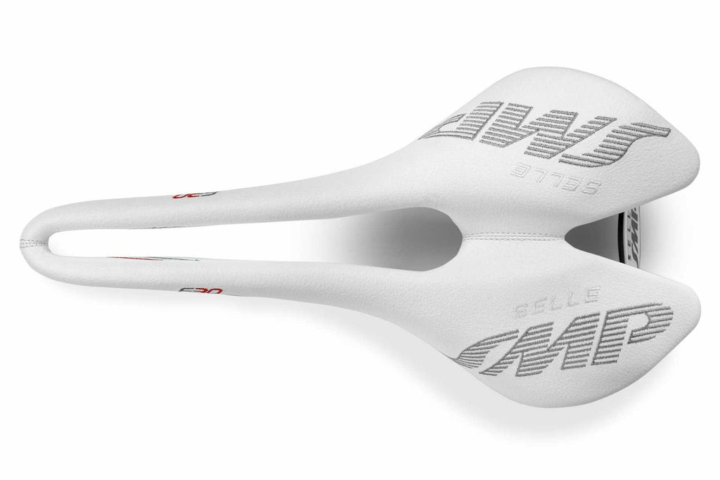 Selle SMP F30 Saddle with Steel Rails (White)