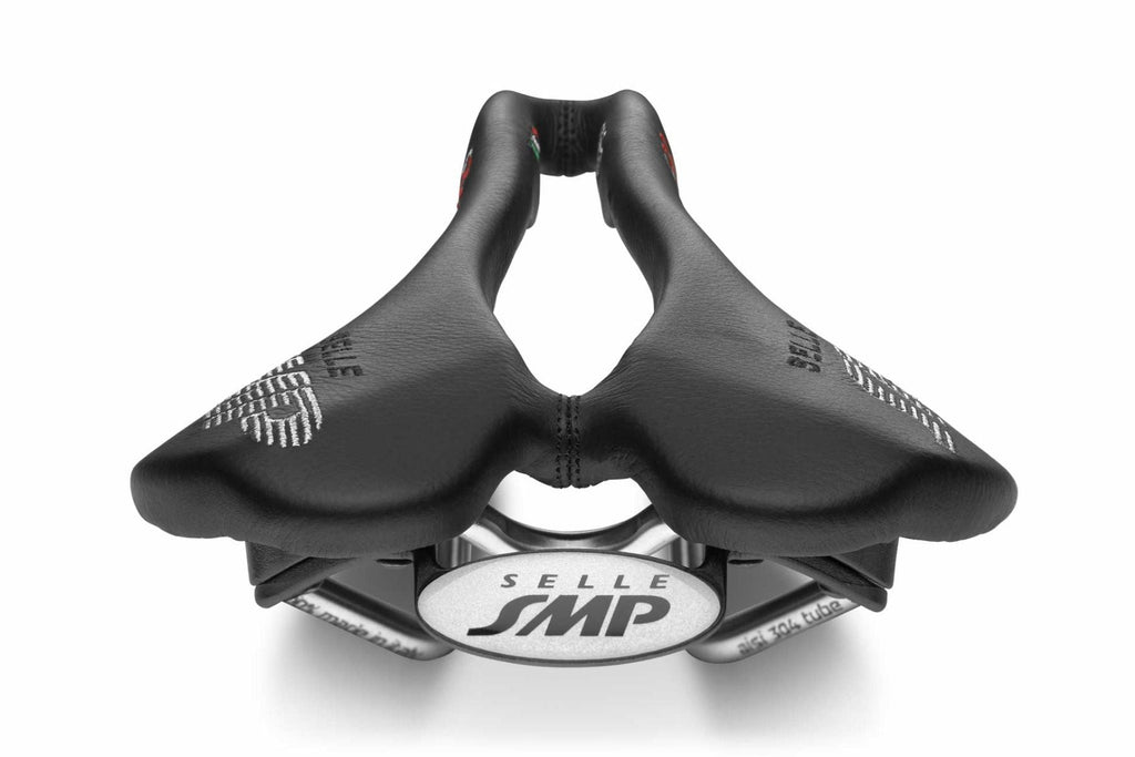 Selle SMP F30C Saddle with Steel Rails (Black)