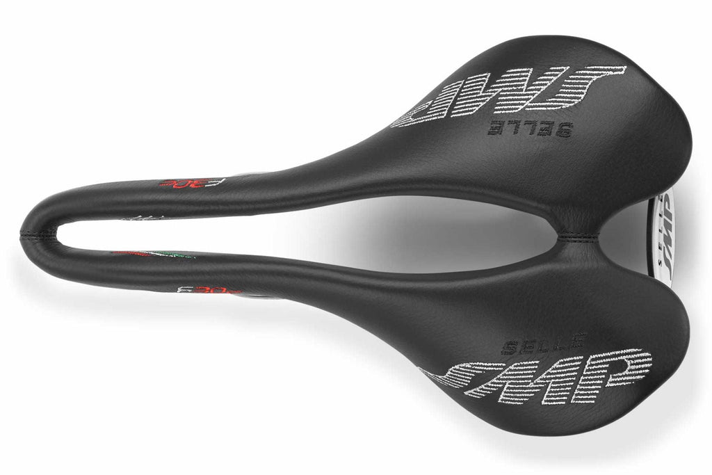 Selle SMP F30C Saddle with Steel Rails (Black)