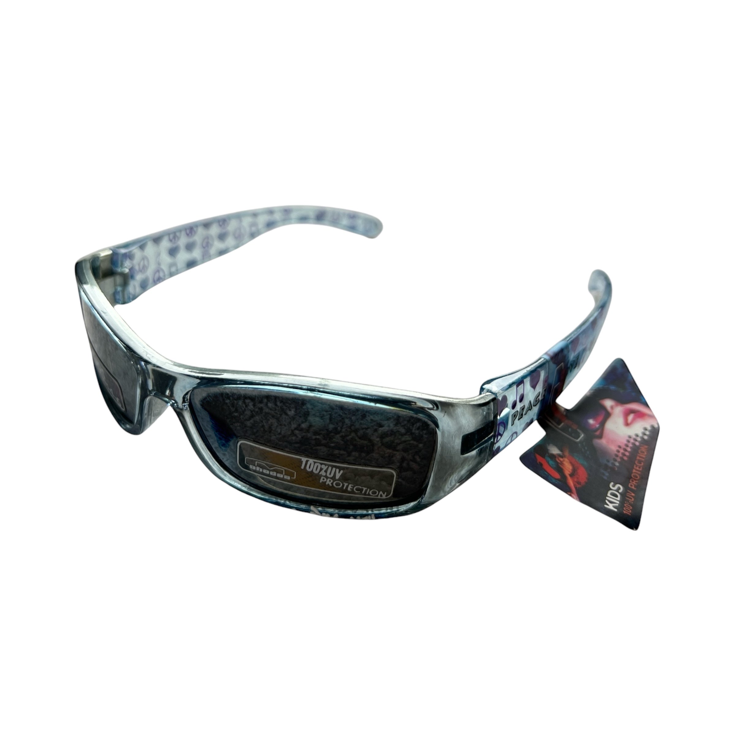 Mountain Shades Kids Snicker Sunglasses - Ages 4-6 (Transparent Aqua)