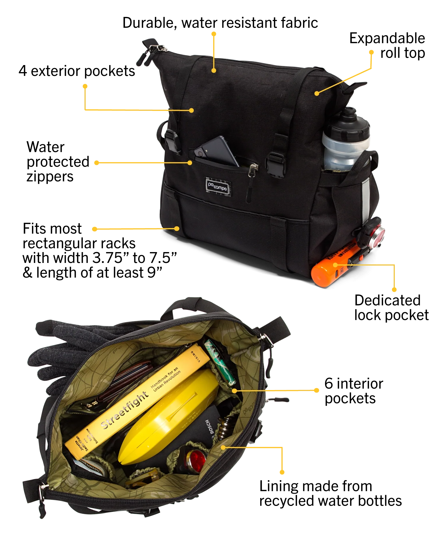Vernon Bike Trunk Bag