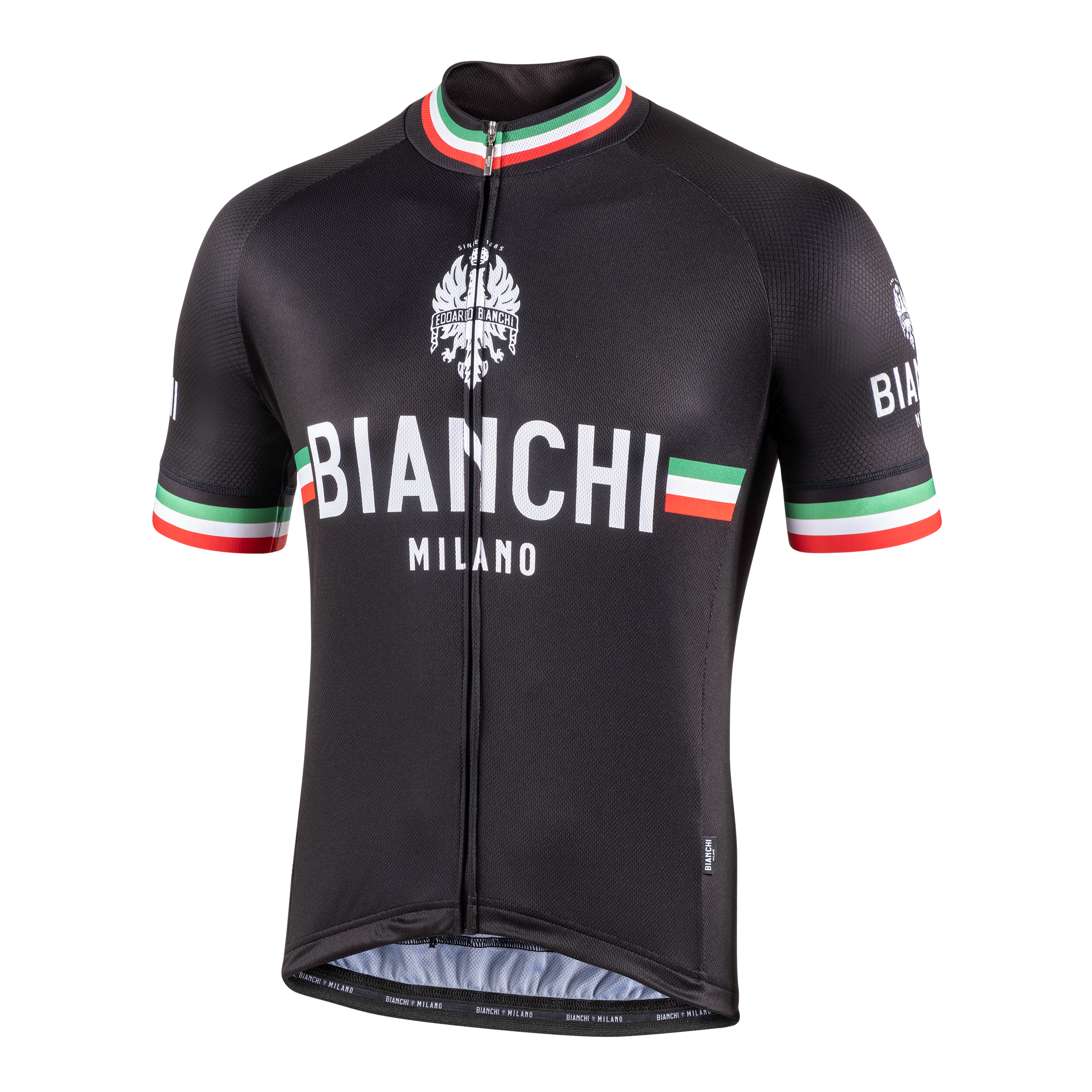 Bianchi Isalle Men's Cycling Jersey (Black) S, M, L, XL, 2XL, 3XL, 4XL