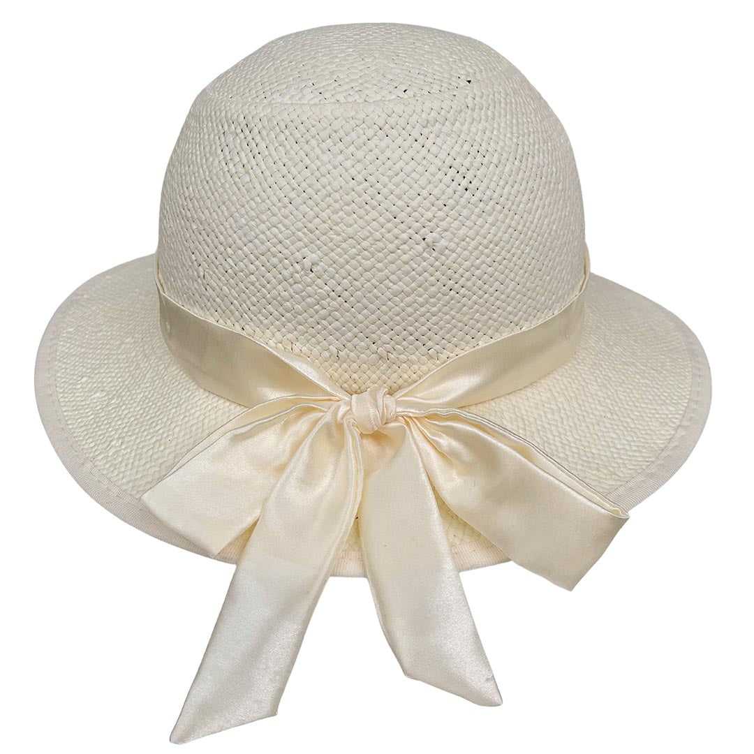 Straw Hat Helmet COVER ONLY - Ivory