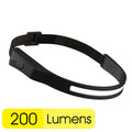 Moon Sport U Mini Plus C1 Midnight Black LM Silicone Headband Light