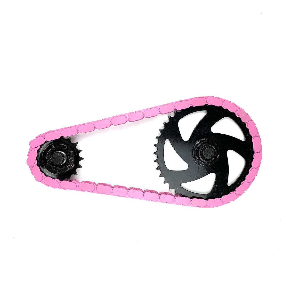Pink Chain Caps