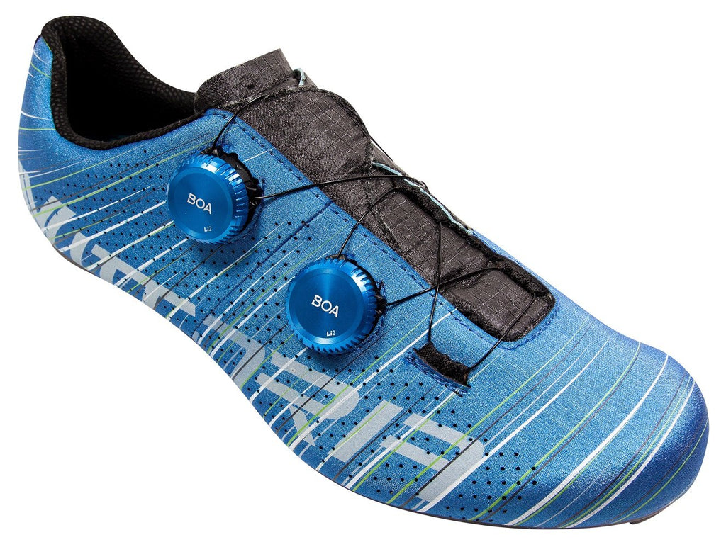 Vittoria Revolve Road Cycling Shoes - Silk Blue (FCT Carbon Sole) 42 45