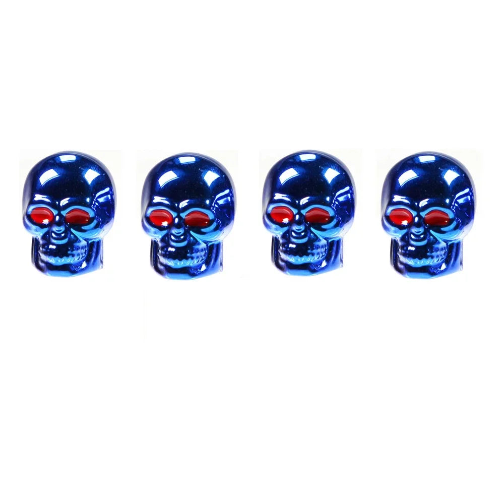 ABS Skull Valve Stem Caps