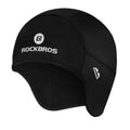 ROCKBROS Winter Skull Cap Helmet Liner, Thermal Cycling Beanie with Glasses Holes