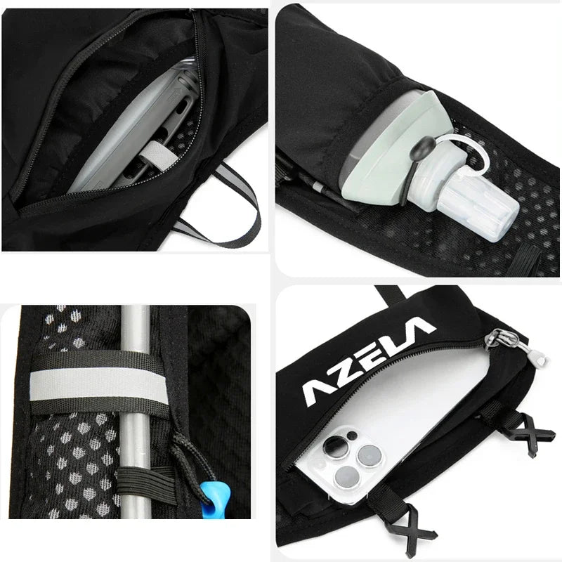 5L Running Hydration Vest Backpack Lightweight Jogging Pack 1.5L Water Bladder Bag Daypack for Hiking Trail Cycling Marathon
