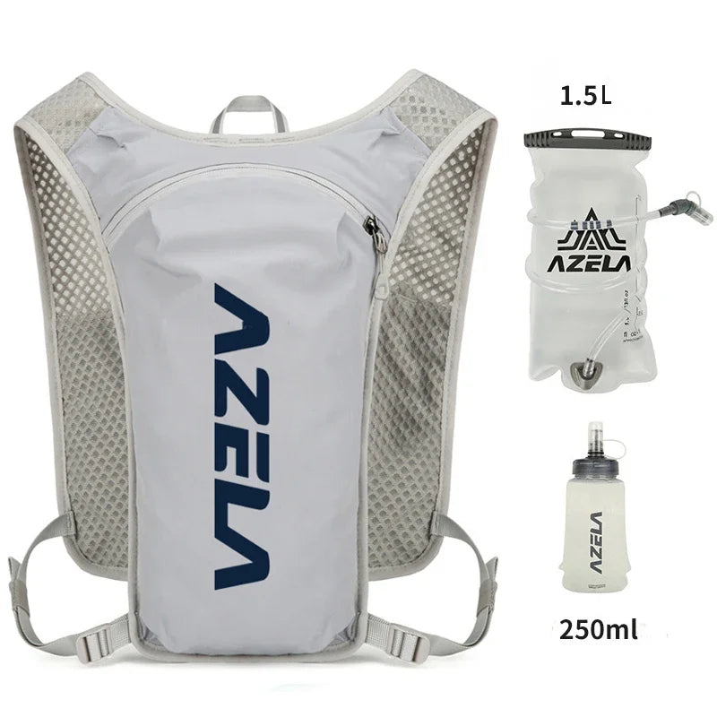 5L Running Hydration Vest Backpack Lightweight Jogging Pack 1.5L Water Bladder Bag Daypack for Hiking Trail Cycling Marathon
