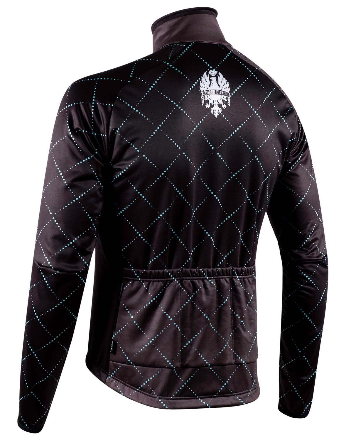 Bianchi Milano Traono Men's Winter Cycling Jacket (Black) 4XL